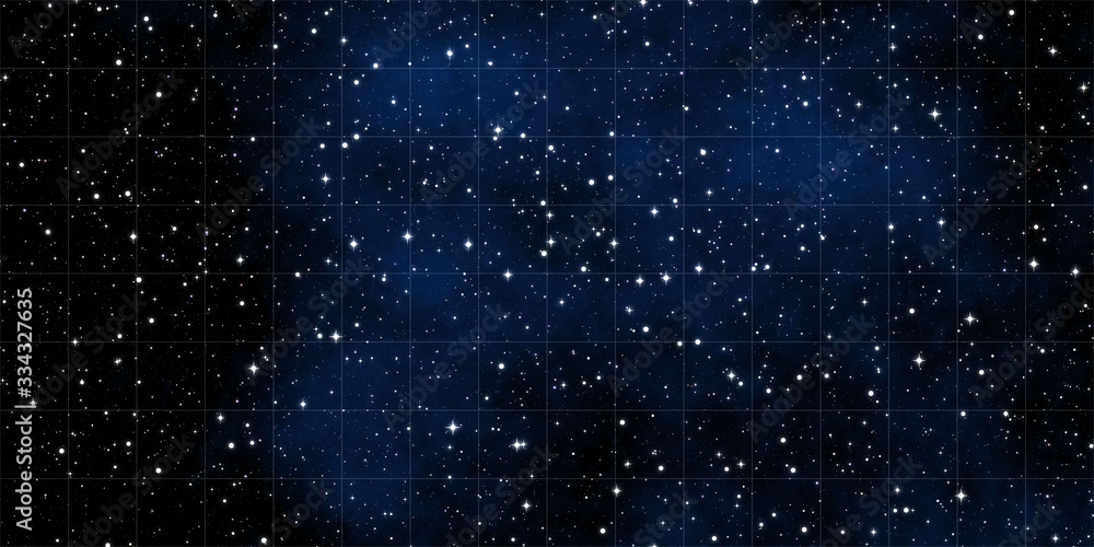 nebula with stars 