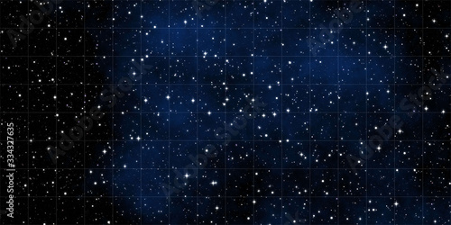 nebula with stars 