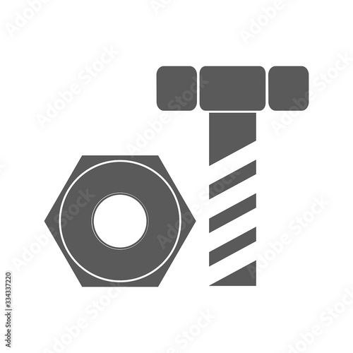 bolt and nut logo