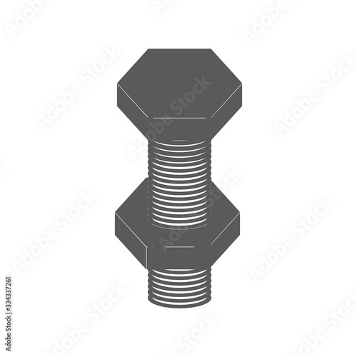 bolt and nut logo