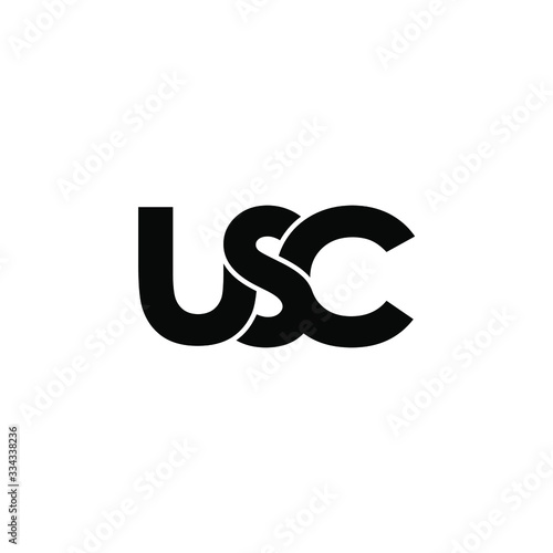 Wallpaper Mural usc letter original monogram logo design Torontodigital.ca
