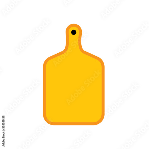 cutting board icon vector template