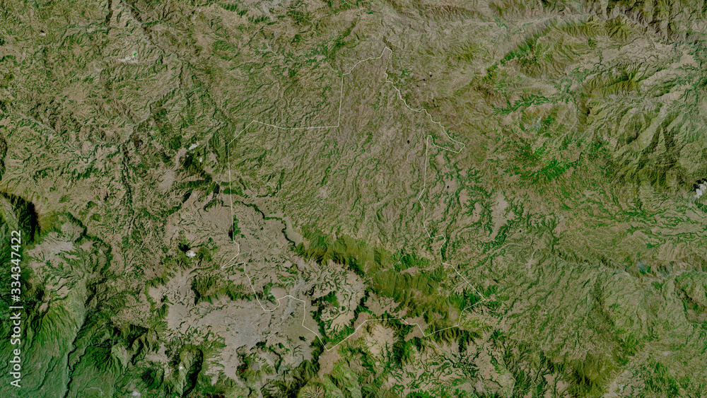 Totonicapán, Guatemala - outlined. Satellite Totonicapán, Guatemala - outlined. Satellite