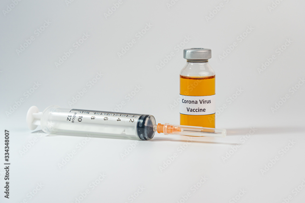 Coronavirus vaccine for SARS-CoV-2 disease prevention with syringe injection Coronavirus vaccine for SARS-CoV-2 disease prevention with syringe injection