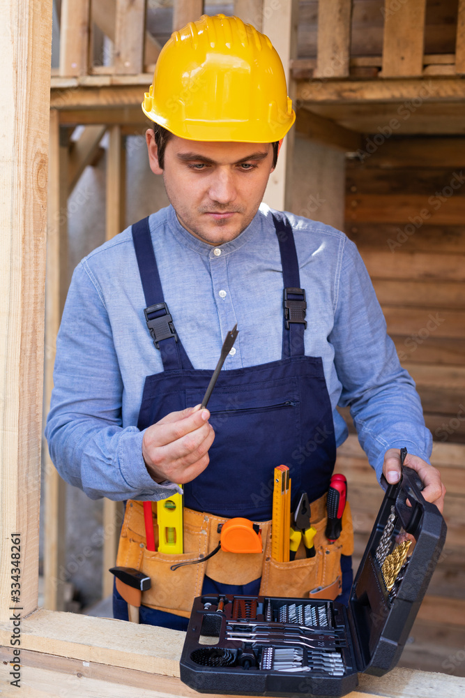 Young workman portrait - DIY renovation Young workman portrait - DIY renovation