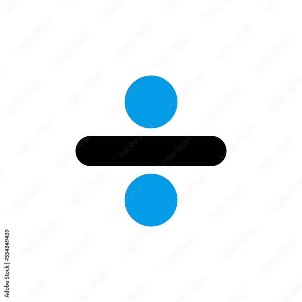 division, calculator, learning and mathematics icon. Perfect for application, web, logo, game and presentation template. icon set design blue black line style division, calculator, learning and mathematics icon. Perfect for application, web, logo, game and presentation template. icon set design blue black line style