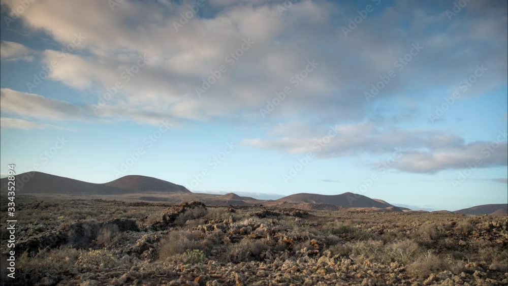 Day to night timelapse of Volcano de Bayuyo, Fuerteventura. Day to night timelapse of Volcano de Bayuyo, Fuerteventura.