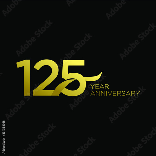 gold 125 logo icon design