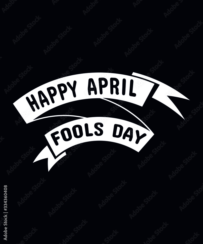 Fototapeta premium happy april fools day 2020
