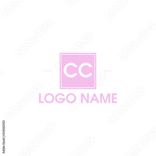 CC letter logo design - VECTOR