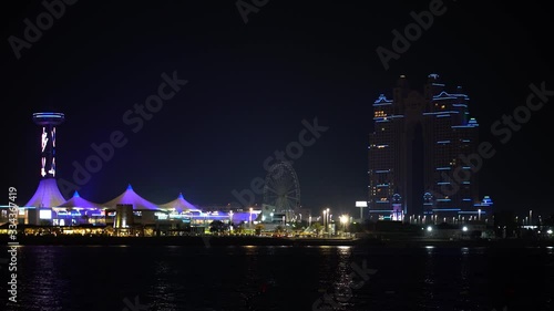 Dubai Marina Bay is most stunning part of Dubai City. If you ever visit Dubai you have to check of Marina Bay. photo