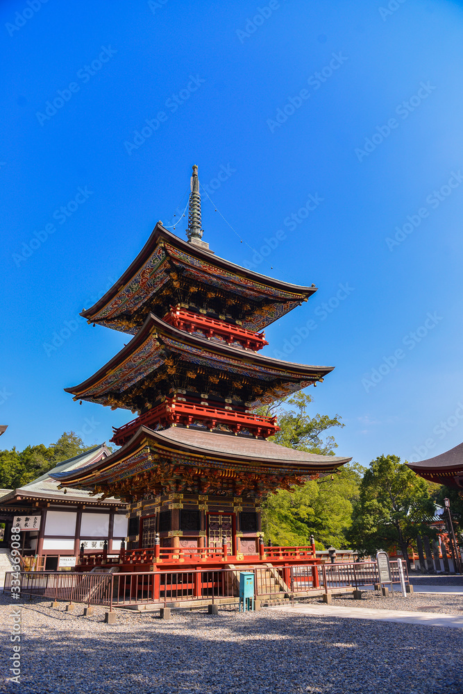 Japan - Chiba prefecture - Kururi 2013 : view of Pagoda At Afternoon Japan - Chiba prefecture - Kururi 2013 : view of Pagoda At Afternoon