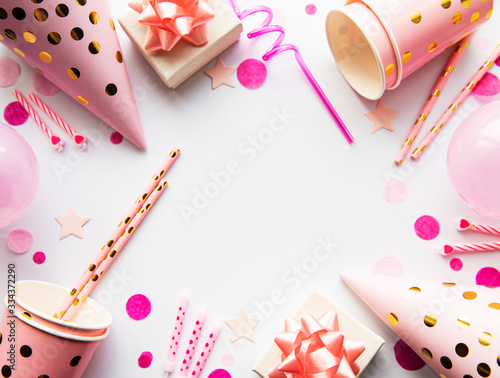 Happy birthday or party background
