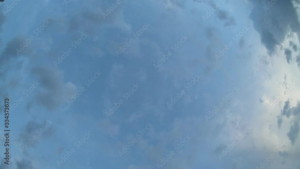 Sky Time Lapse Evening time, clouds moving in layers Sky Time Lapse Evening time, clouds moving in layers