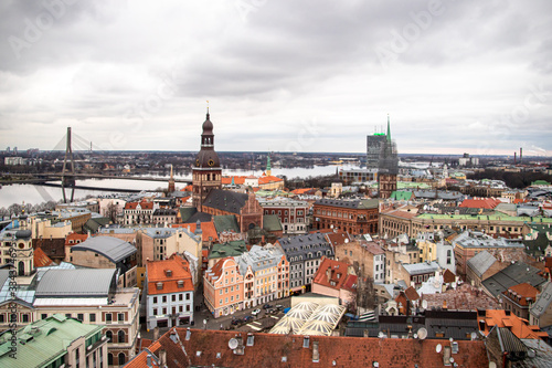 old Riga streets and architecture