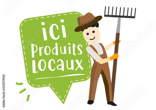 Produits locaux, consommer local, producteur local