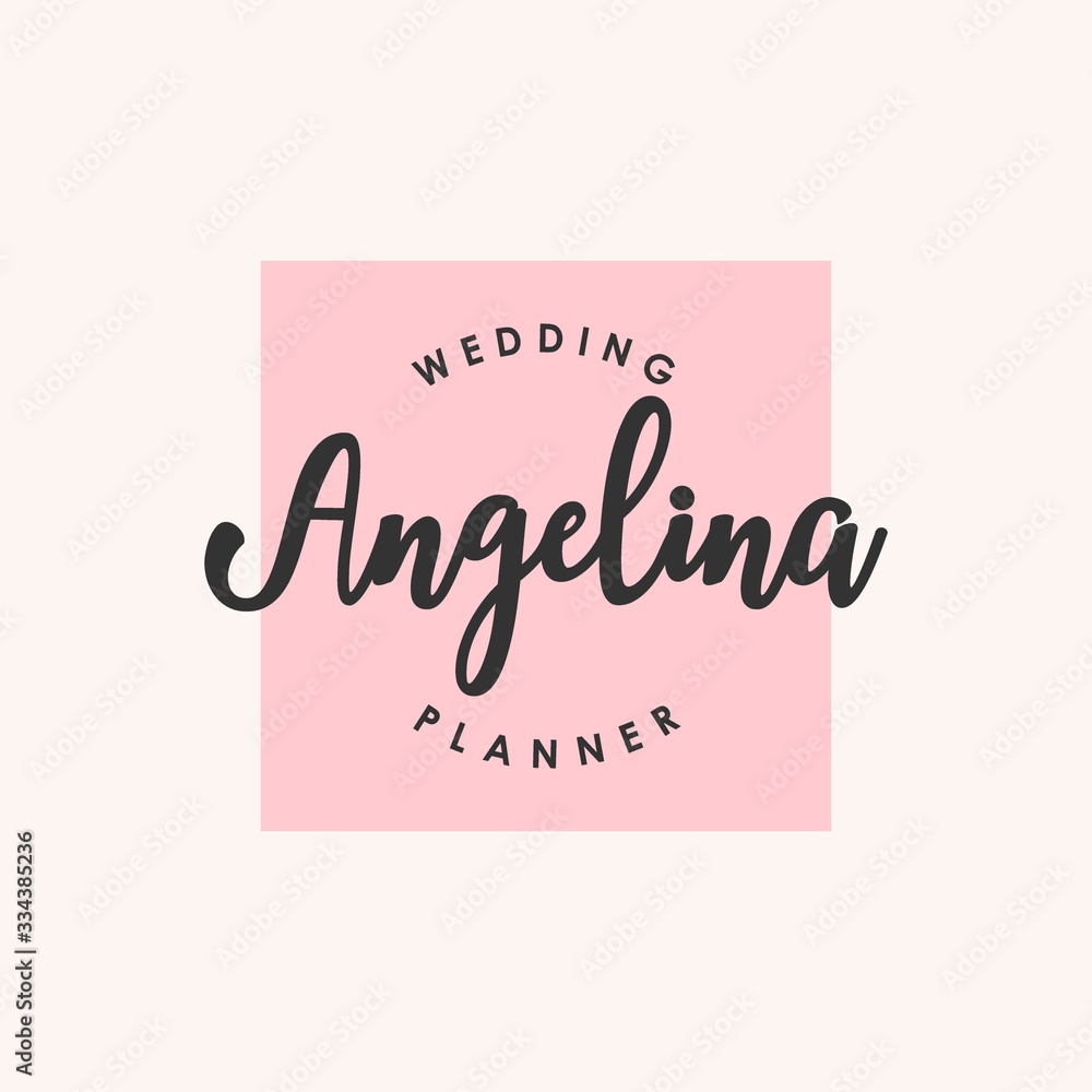 Premium Feminine logo with premium style