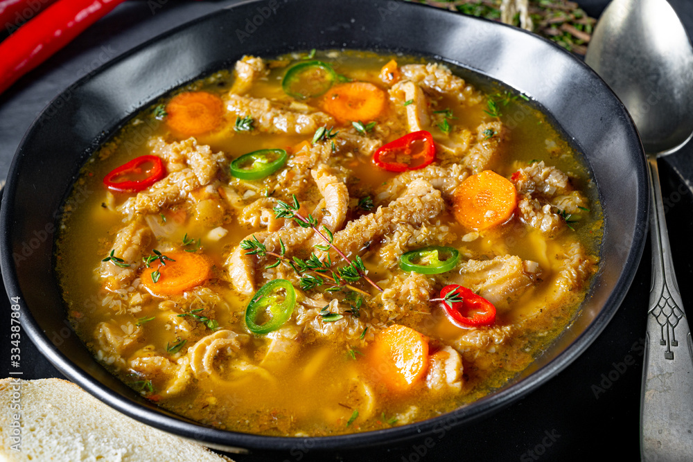 Flaczki - tripe soup the Polish way Flaczki - tripe soup the Polish way