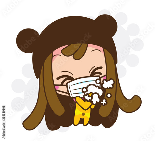 Health protection and prevention during Virus and infectious outbreak : Vector illustration