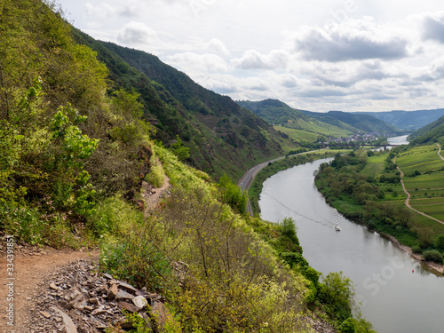 Der Calmont Klettersteig an der Mosel