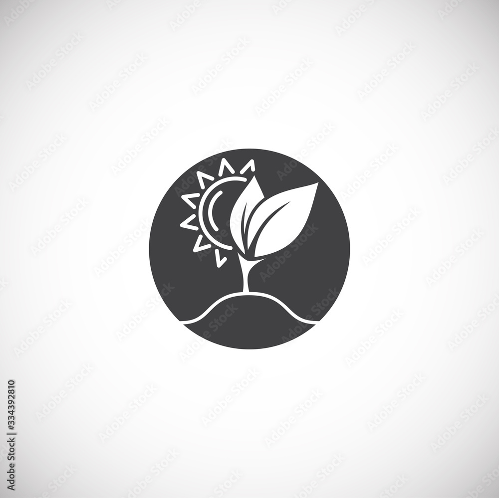 Seed related icon on background for graphic and web design. Creative illustration concept symbol for web or mobile app Seed related icon on background for graphic and web design. Creative illustration concept symbol for web or mobile app