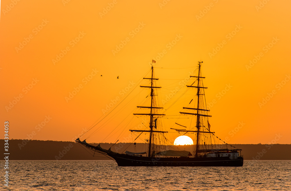 Coucher de soleil à Cienfugos