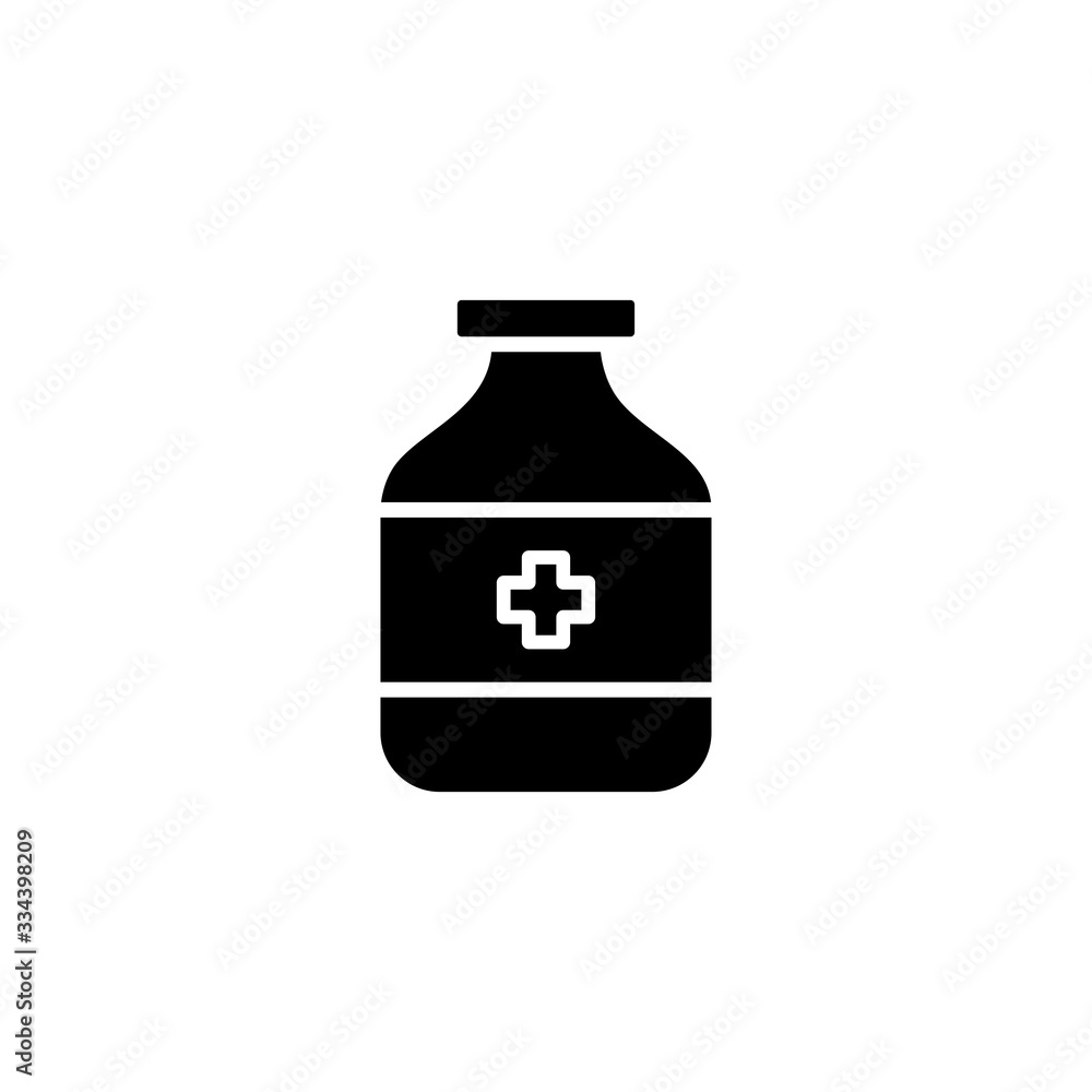 Jar of food icon. Tableta sign. Pill symbol. Trendy Flat style for graphic design, Web site, UI. EPS10. - Vector illustration Jar of food icon. Tableta sign. Pill symbol. Trendy Flat style for graphic design, Web site, UI. EPS10. - Vector illustration