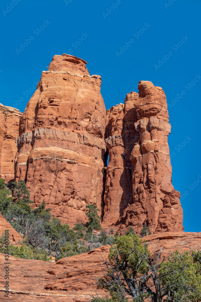Fototapeta premium scenic rock landscape at red rock state park near Sedona