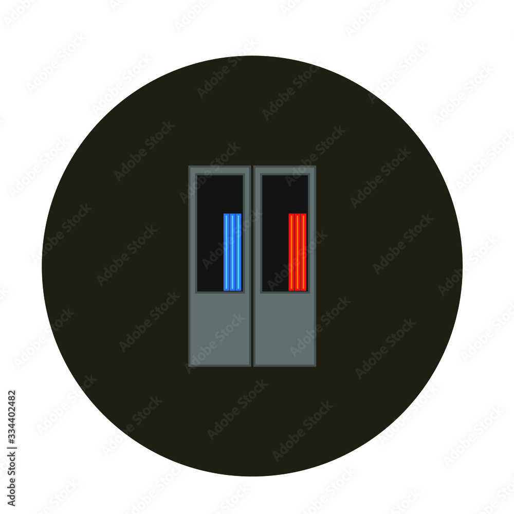 office filing cabinet on white background office filing cabinet on white background