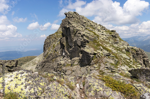 Landscape near Kupen peak, Rila Mountain, Bulgaria