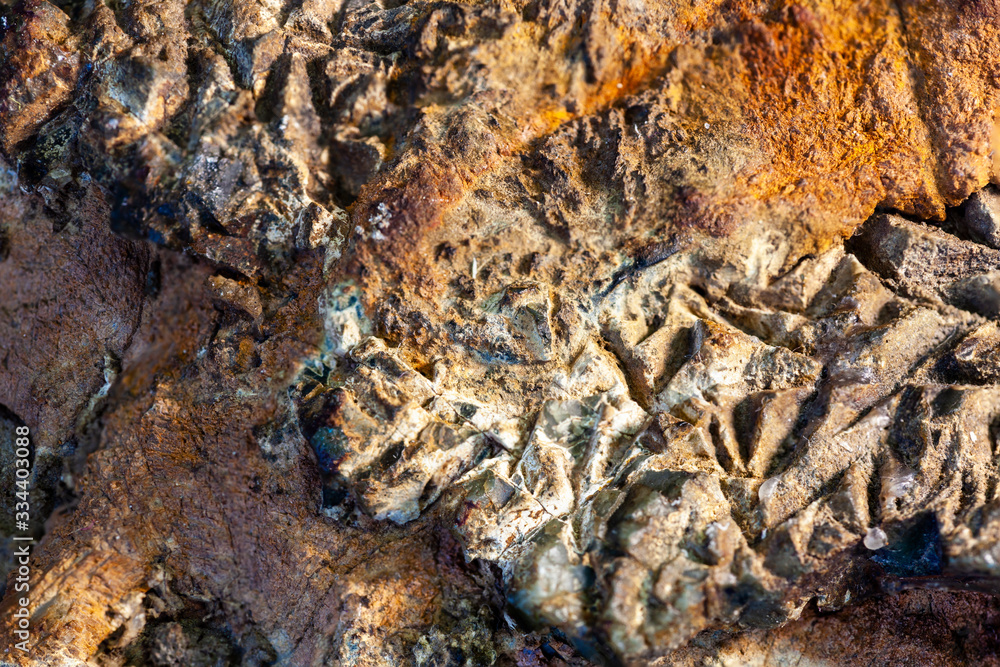 Abstract background closeup minerals surface. Semi-precious stone detailed view. Abstract background closeup minerals surface. Semi-precious stone detailed view.
