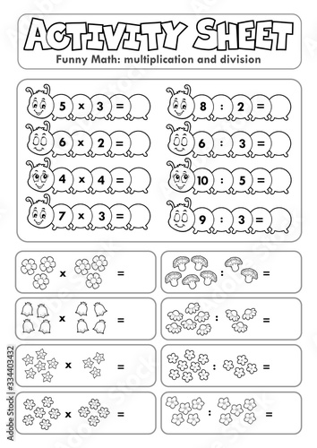 Activity sheet math theme 6