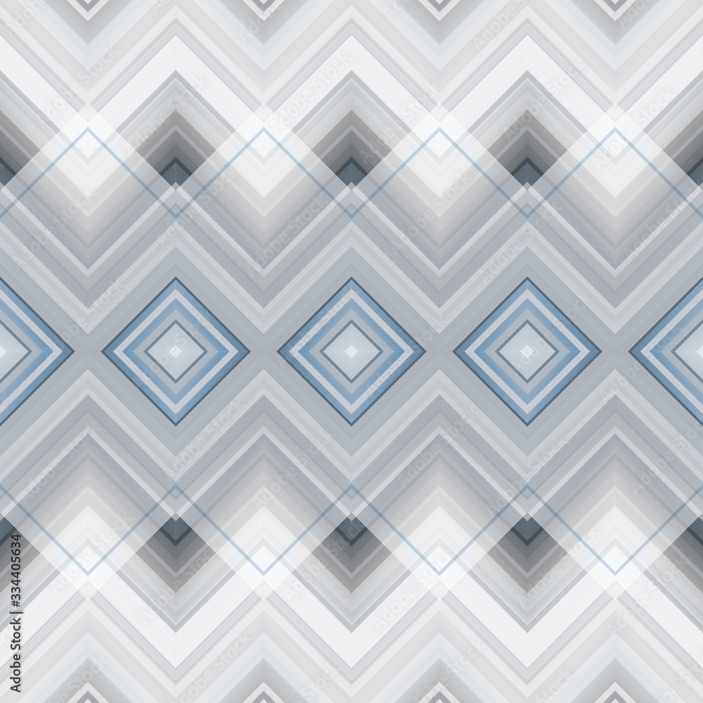 Seamless pattern tile for fashion fabric print, abstract futuristic geometric design Seamless pattern tile for fashion fabric print, abstract futuristic geometric design