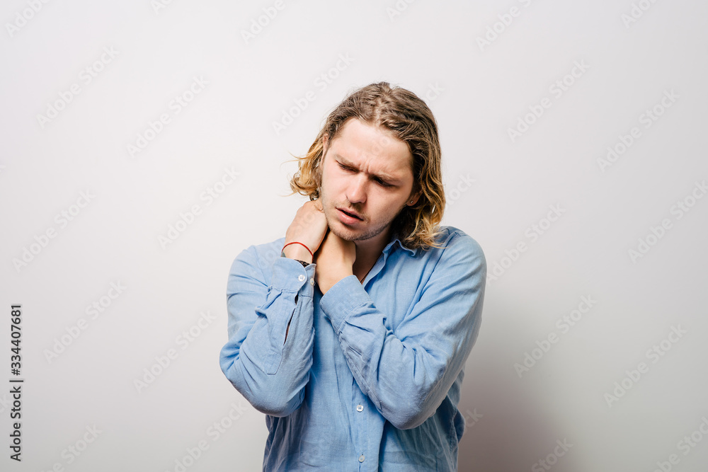 sore throat man sore throat man