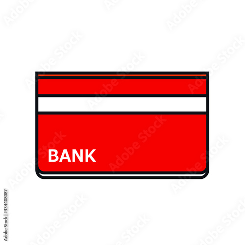 銀行の預金通帳のイラスト