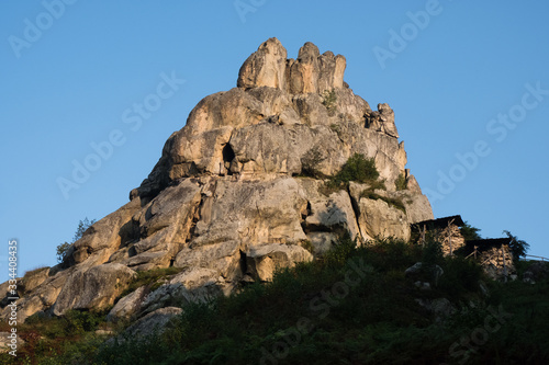 Tustan fortress - archeological and natural monument of national significance in Urych