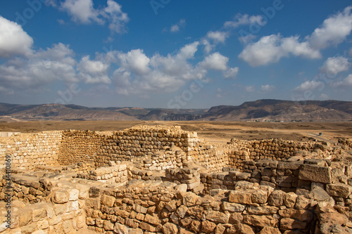 Ruins of Khor Rori and Sumhuram historical Unesco site in Taqa near Salalah in Oman