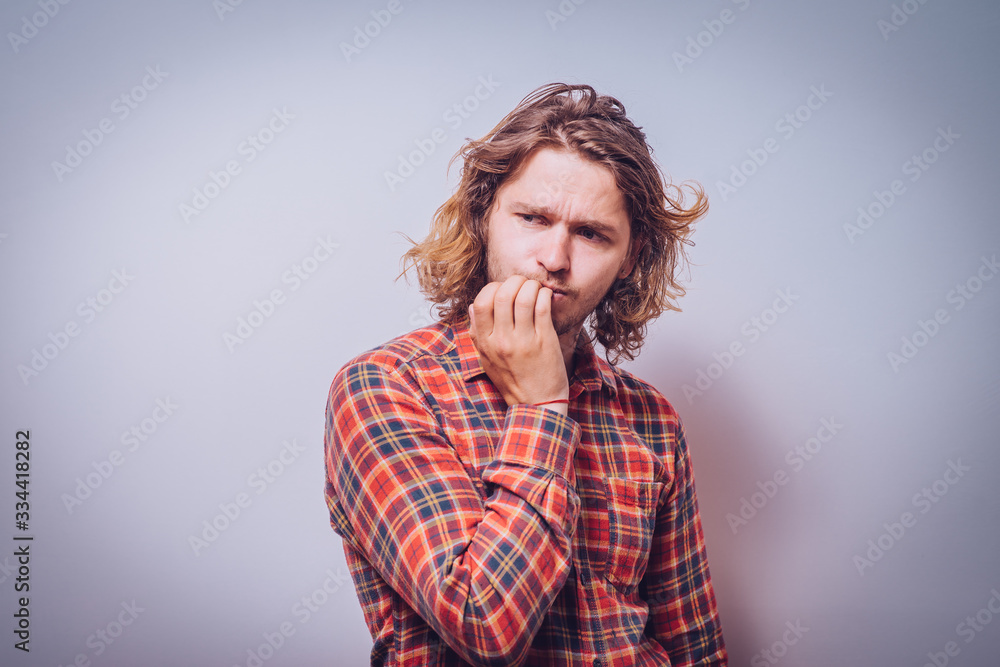 man bites his nails man bites his nails