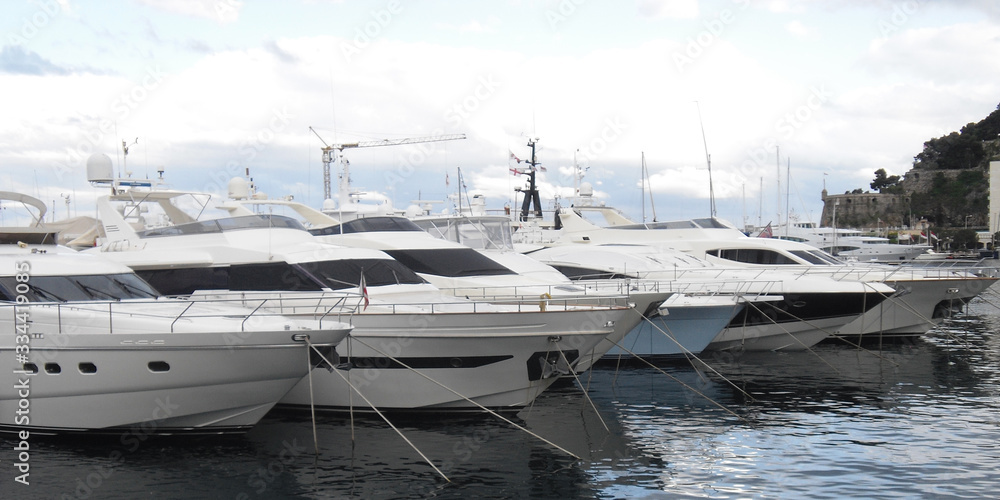 Fototapeta premium Yachten, Monte Carlo, Monaco