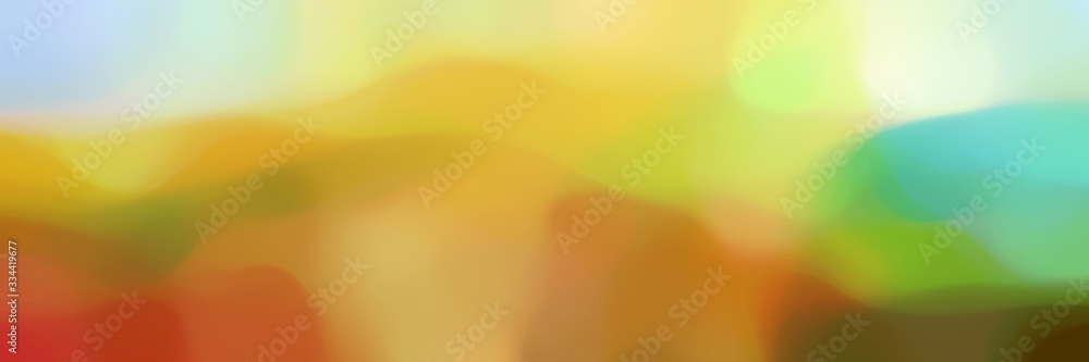 unfocused bokeh horizontal card background graphic with golden rod, light gray and brown colors space for text or image