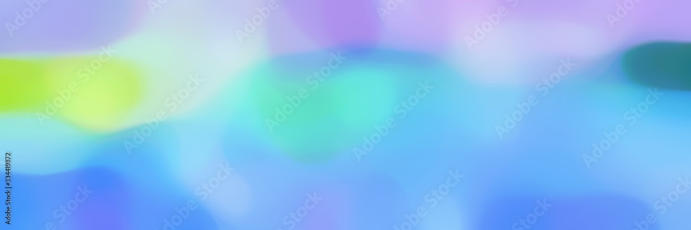soft blurred horizontal card background with light sky blue, light steel blue and light green colors space for text or image