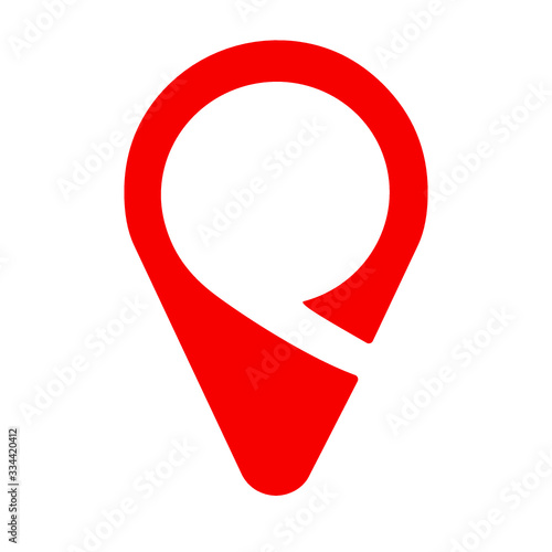 Marker location icon. Vector illustration, flat design illustration Free Download Marker location icon. Vector illustration, flat design illustration - GFXLoad