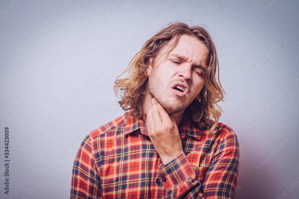 sore throat man sore throat man