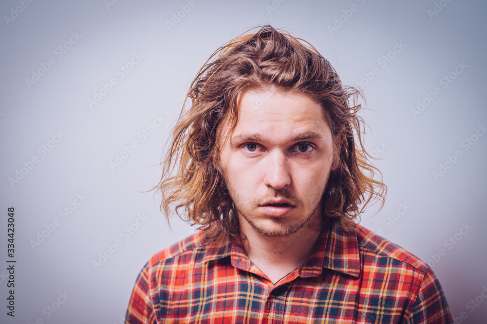 Portrait of a man Portrait of a man