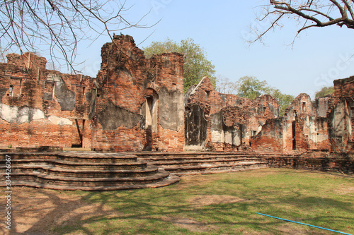 ruined mansion in lopburi (thailand)