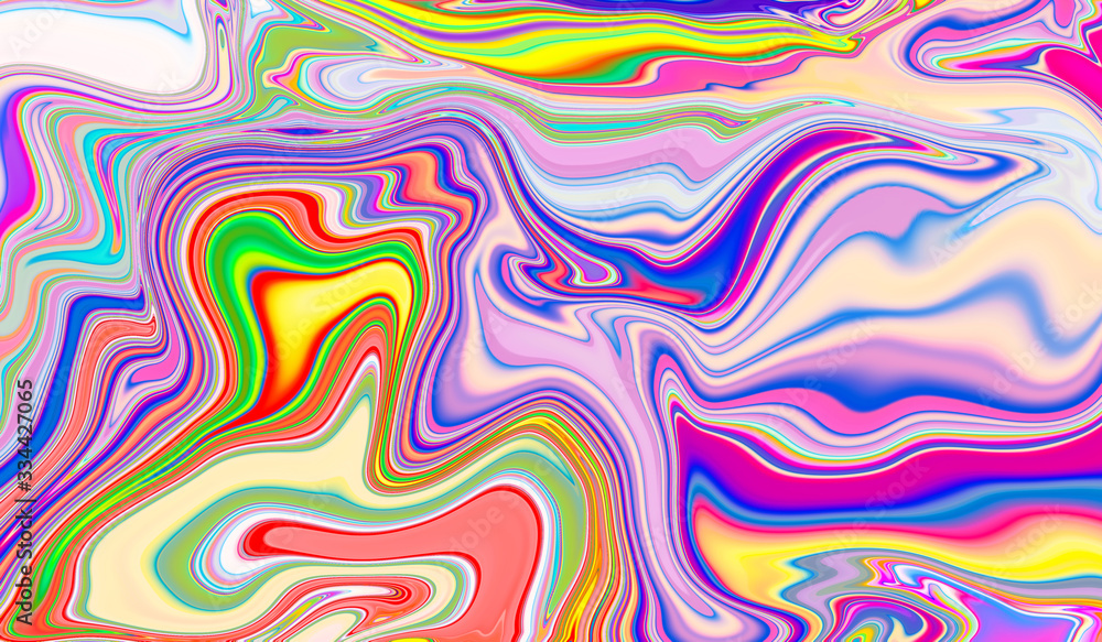 Obraz premium colorful mable effect abstract background