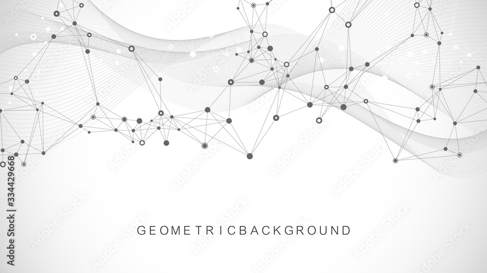 Scientific vector illustration genetic engineering and gene manipulation concept. DNA helix, DNA strand, molecule or atom, neurons. Abstract structure for Science or medical background. Wave flow Scientific vector illustration genetic engineering and gene manipulation concept. DNA helix, DNA strand, molecule or atom, neurons. Abstract structure for Science or medical background. Wave flow