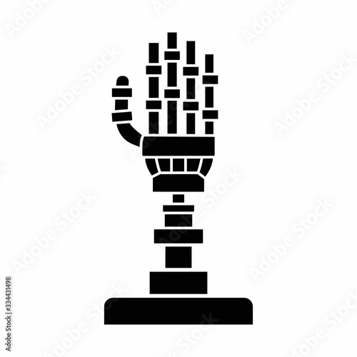 robot space object simple icon