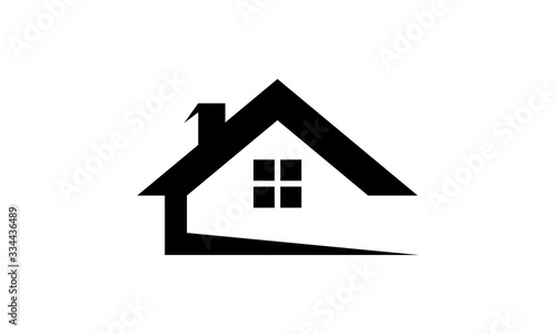 simple home logo