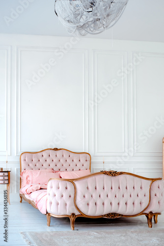 Obraz na plátně Soft bedroom kingsize